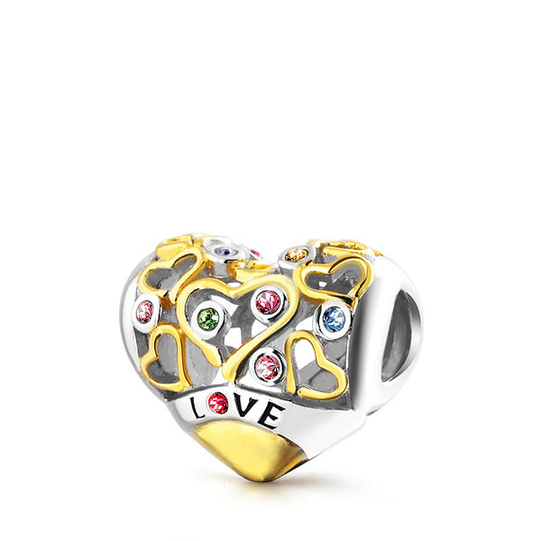 Heart & Love Charm