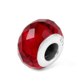 Red Murano Glass Charm