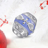 Powder Blue 925 Silver Charm