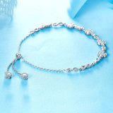 925 Sterling Silver Ice Story Bracelet