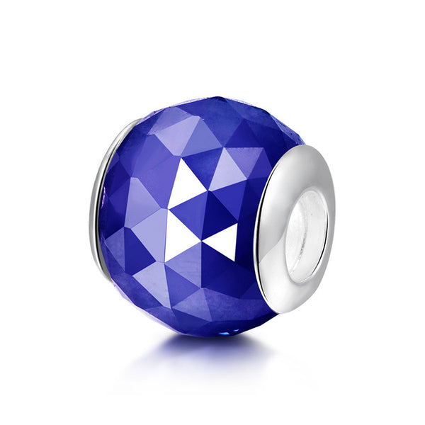 Dark Blue Crystal Charm