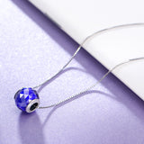 Dark Blue Crystal Charm