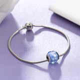 Royal Blue ball s925 charm