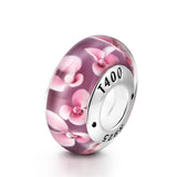 Cherry Blossom Murano Charm