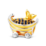 Gold Money Car Charm