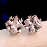 925 Sterling Silver Austrian Crystal Stud Earring