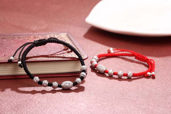 925 Sterling Silver Asian Good Luck Bracelet