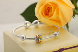 Modern Rose Charm