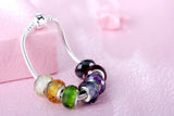 Purple Murano Glass Charm