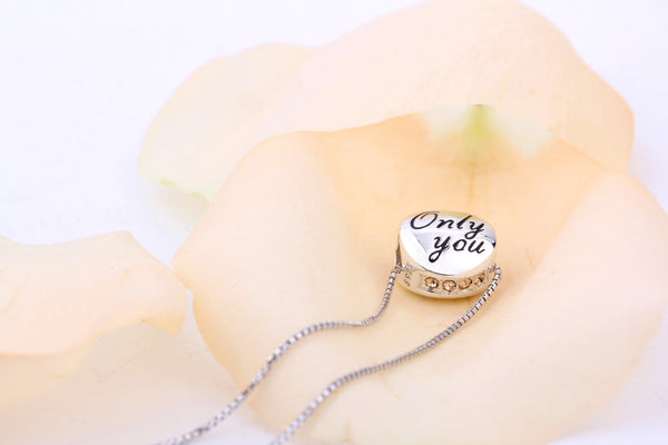 Only You Crystal Charm