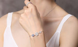 925 Sterling Silver Snow diffuse Bracelet
